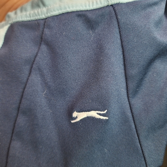 Slazenger Navy Blue Golf Skirt Skort Sport Women's Medium M Wicking Breathable - Picture 3 of 10